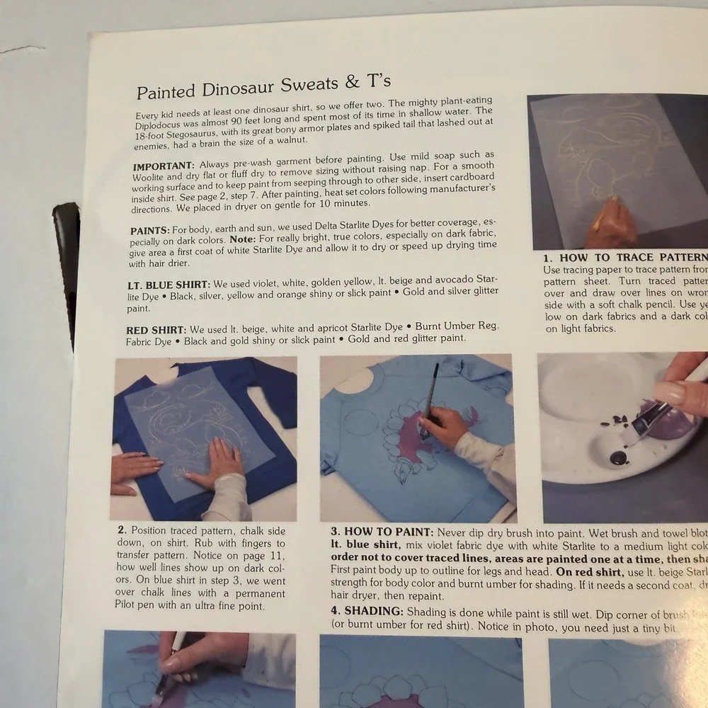 Lynn Paulin's‎ Step-By-Step Wearable Art, Sweats & T's Instruction Booklet